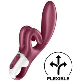 SATISFYER - TOUCH ME RABBIT VIBRATION RED